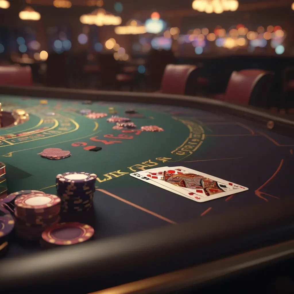 Blackjack Table Render