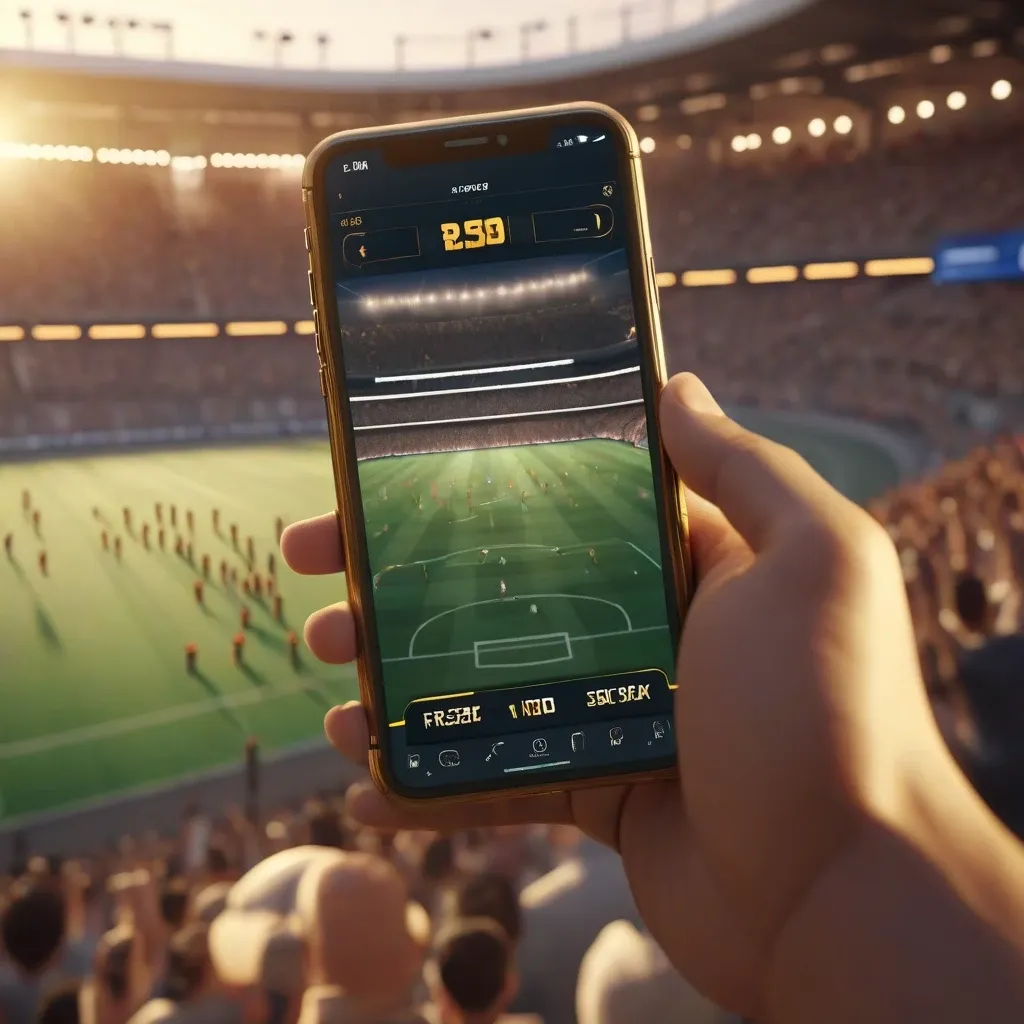 Sports Betting Smartphone Scene